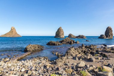 Aci trezza, Sicilya, İtalya