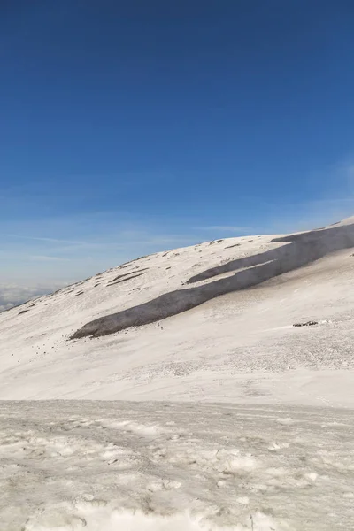 Erupción del volcán Etna en Sicilia —  Fotos de Stock