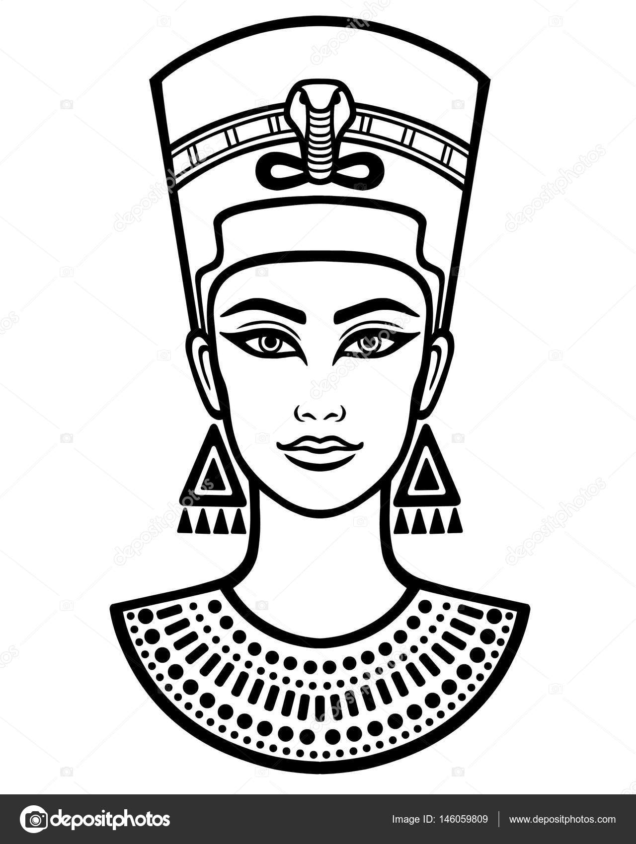 Free Free Queen Nefertiti Svg 376 SVG PNG EPS DXF File