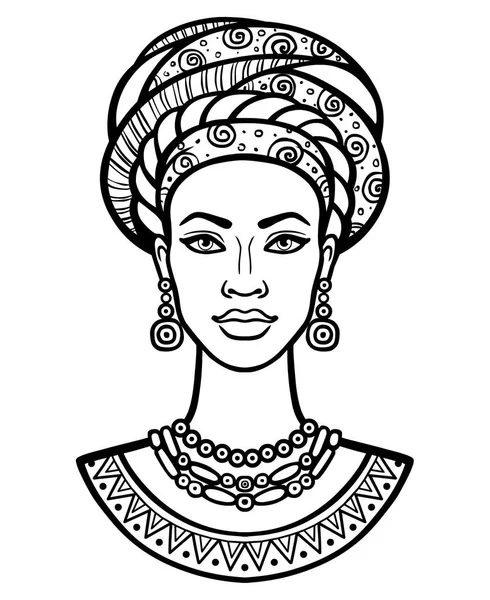 Femme Foulard Africain Images Vectorielles Femme Foulard Africain Vecteurs Libres De Droits Depositphotos