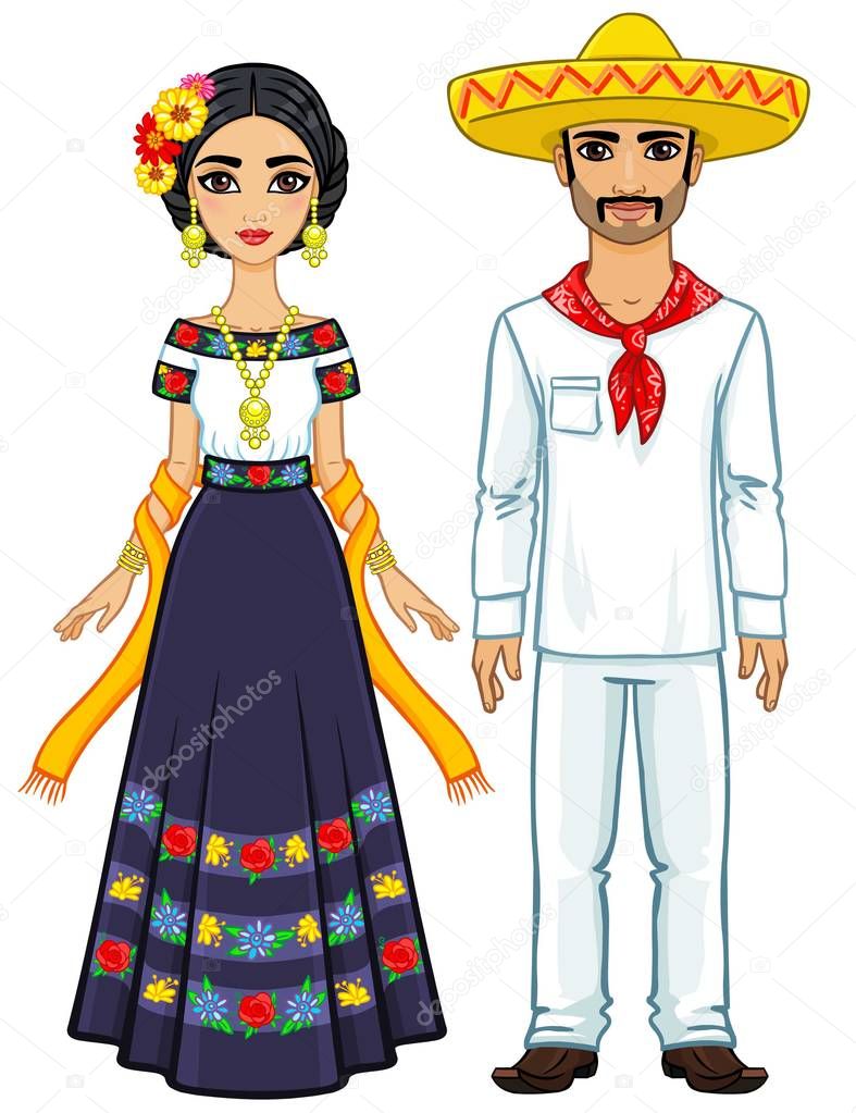 Ropa Tradicional De Mexico Dibujo Traje Tipico Mexico: Más De