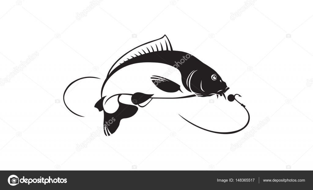 Download Carp fish for logo — Stock Vector © kvasay #148365517