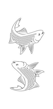 Logo için Somon Balık