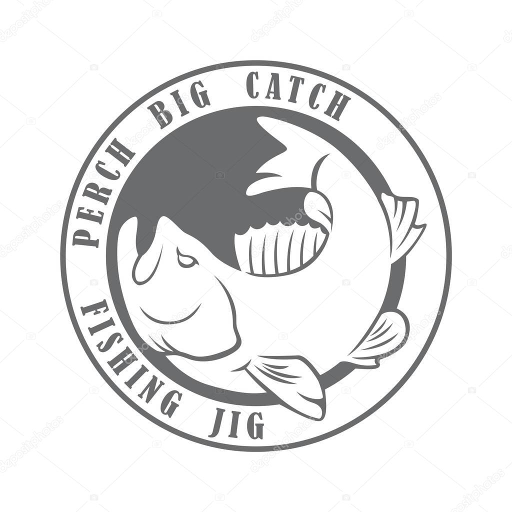 Perch fish for logo