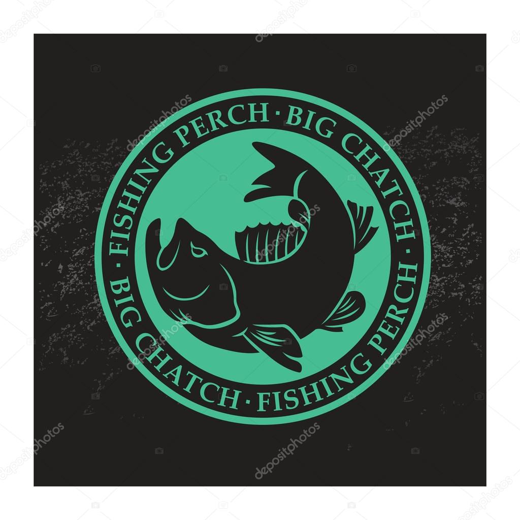 Perch fish for logo
