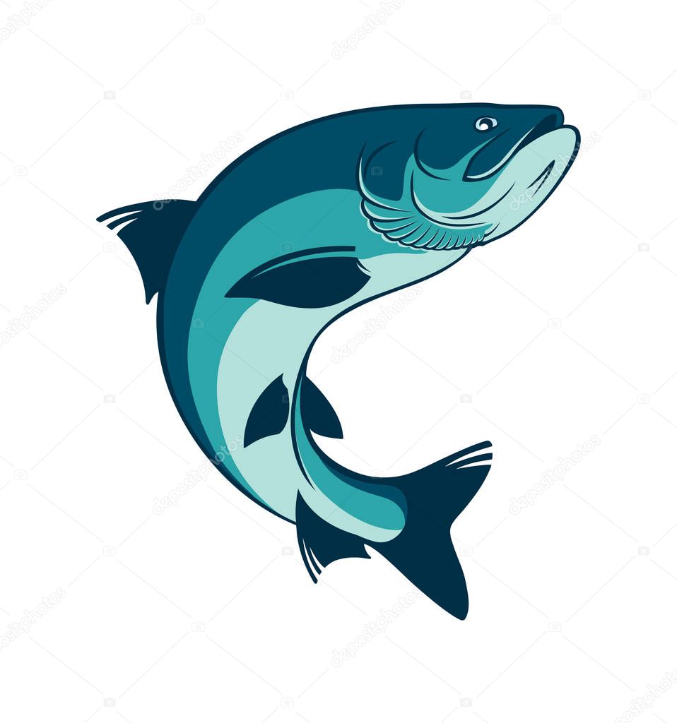 Asp fish for logo