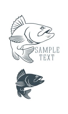 levrek Icon set balık