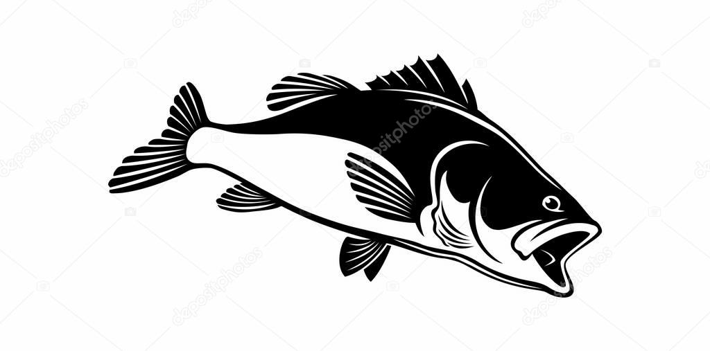 fishing logo template