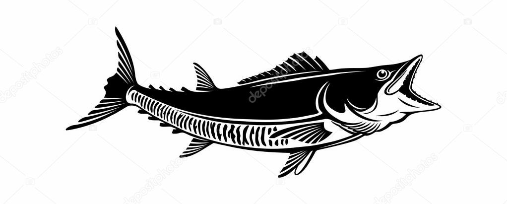 fishing logo template