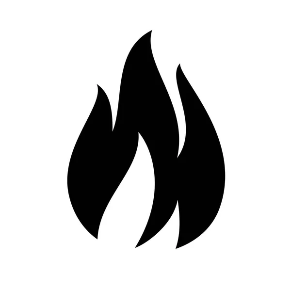 Fire flame icon — Stock Vector