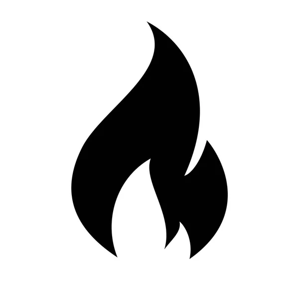 Fire flame icon — Stock Vector