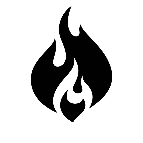 Fire flame icon — Stock Vector