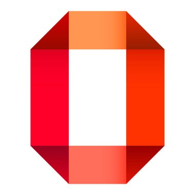 parlak rakamı katlanmış