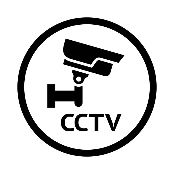 Videoövervakning symbol, — Stock vektor
