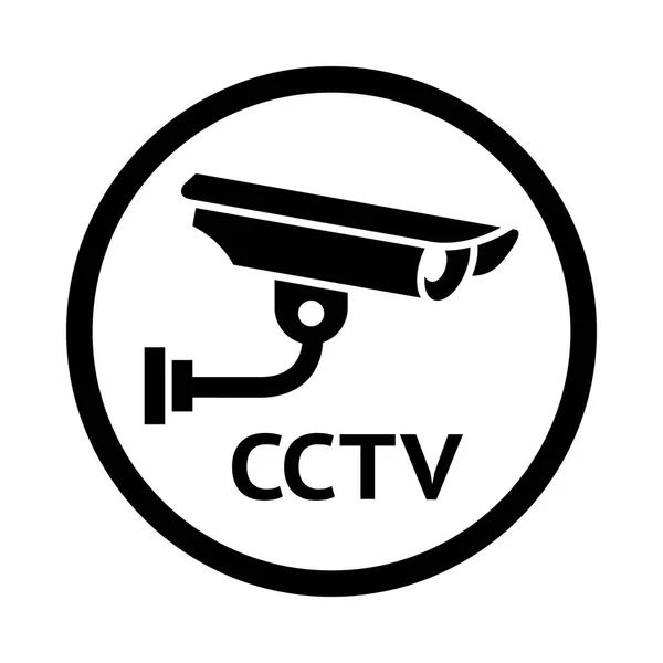 Videoövervakning symbol, — Stock vektor