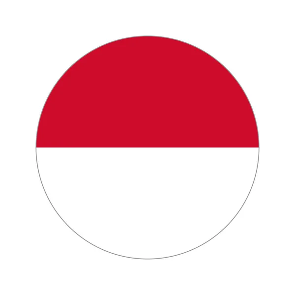Circulaire wereld vlag — Stockvector