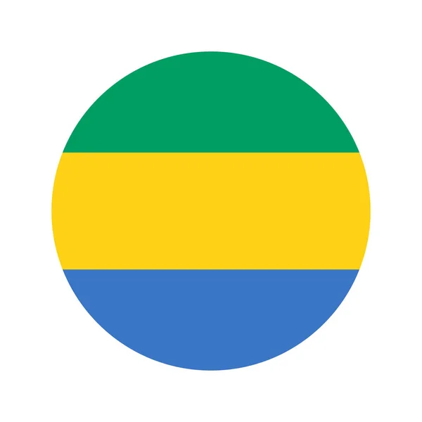 Mundo circular Bandeira — Vetor de Stock