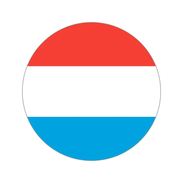 Circular world Flag — Stock Vector