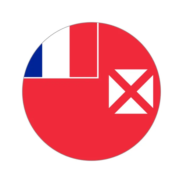 Круговой флаг мира — стоковый вектор