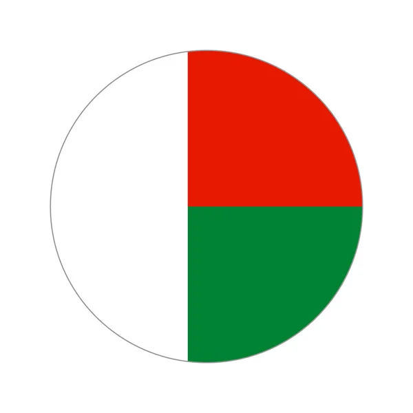 Mundo circular Bandera — Archivo Imágenes Vectoriales