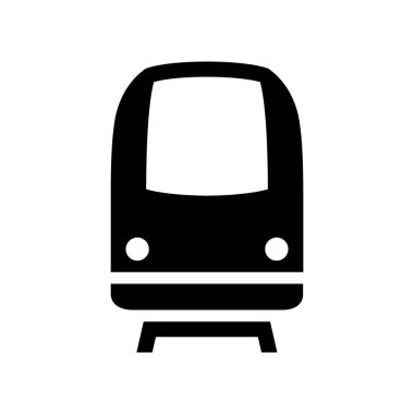 beyaz arkaplanda siyah simge izole edildi