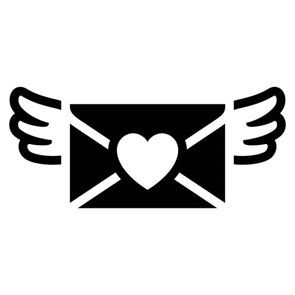Romantická láska symbol — Stockový vektor