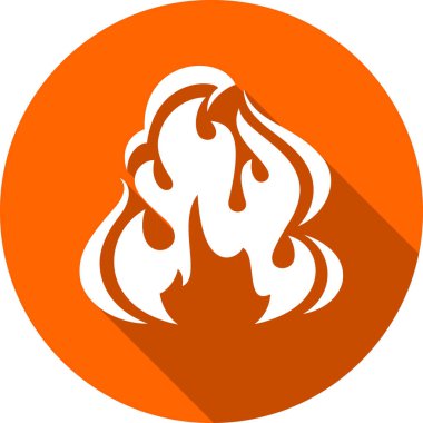 şenlik ateşi alev daire şekli yangın