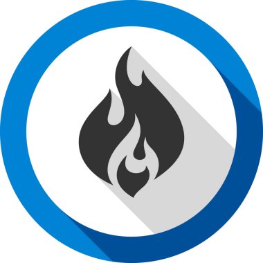 şenlik ateşi alev simit şekli yangın