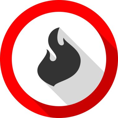 şenlik ateşi alev simit şekli yangın