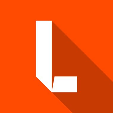 Harf alfabe kağıt kesme