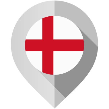 Harita için bayrak ile işaretçisi