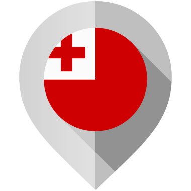 Harita için bayrak ile işaretçisi