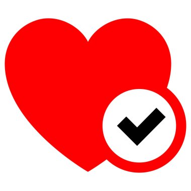 kalp, vektör çizim