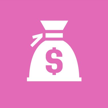 Beyaz para çantası