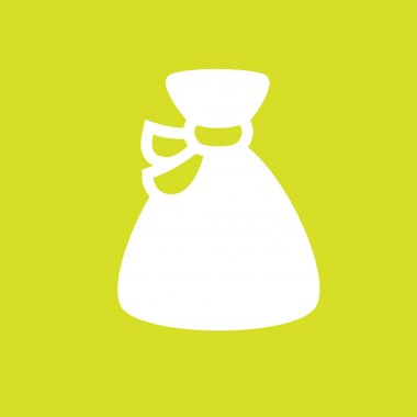 Beyaz para çantası