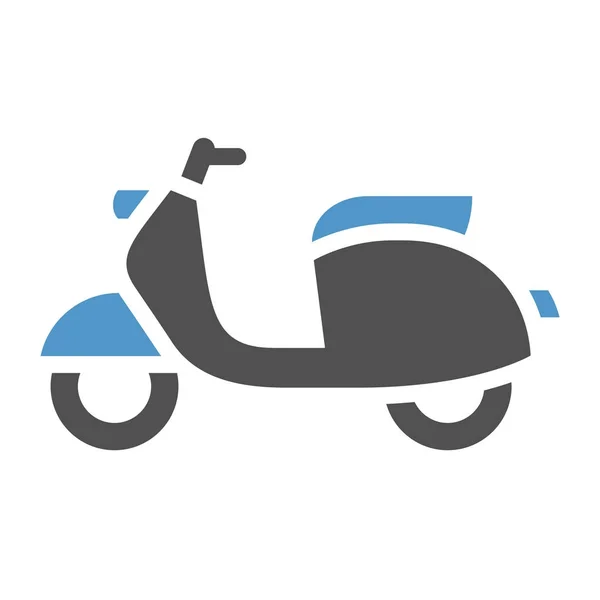 Motor Scooter pictogram — Stockvector