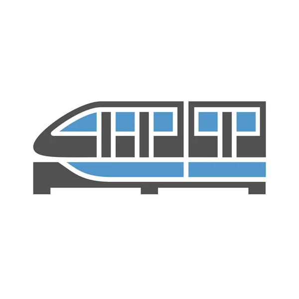 Icona del trasporto urbano — Vettoriale Stock