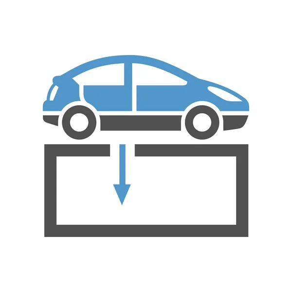 Pictogram auto service — Stockvector