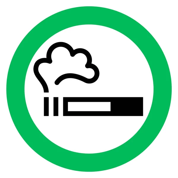 吸烟区标志 — 图库矢量图片