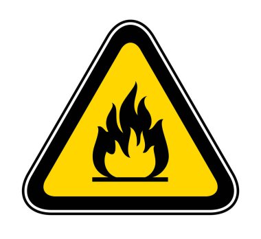 Triangular Warning Hazard Symbol clipart