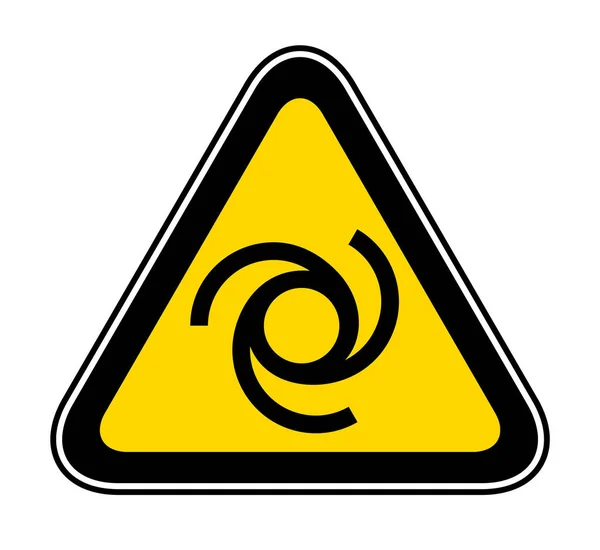 Símbolo de peligro de advertencia triangular — Archivo Imágenes Vectoriales