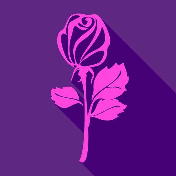 明亮的粉红色玫瑰 — 图库矢量图片