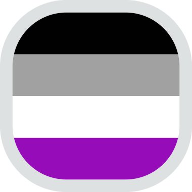 bayraklı yuvarlak kare lgbt