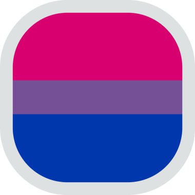 bayraklı yuvarlak kare lgbt