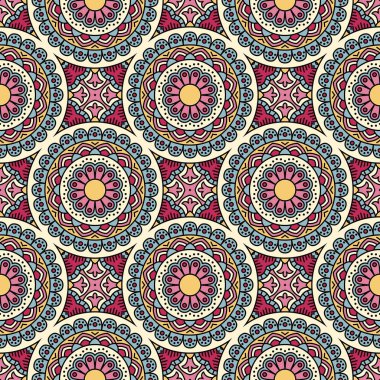 sorunsuz oryantal desen.