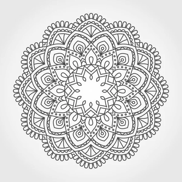 Mandala. motif rond ornemental . Illustration De Stock