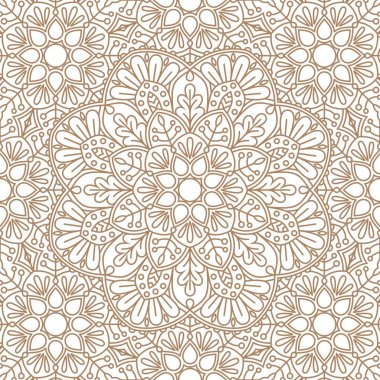 sorunsuz oryantal desen.