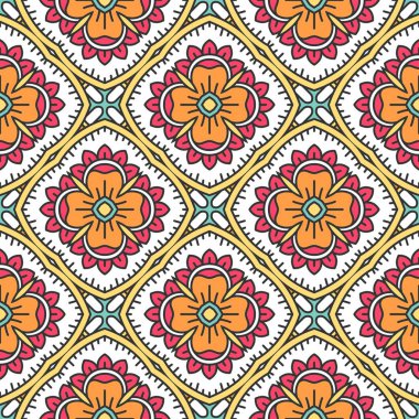 sorunsuz oryantal desen.