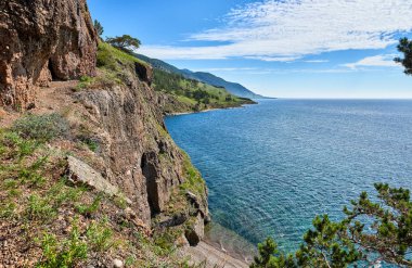 Şeytan'ın köprüdür baykal yakınındaki dar bir geçit