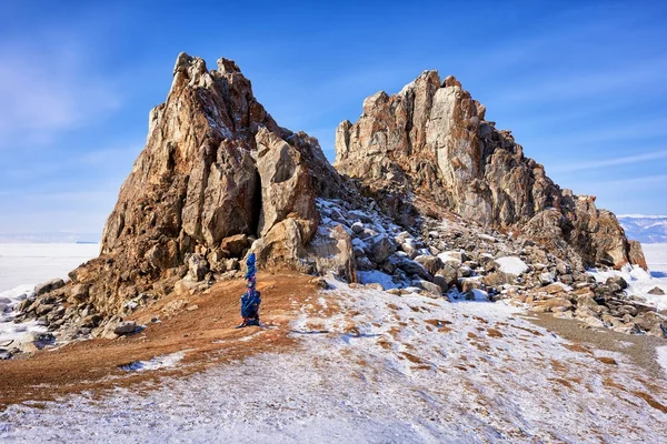 Rock Shamanka au cap Burhan — Photo